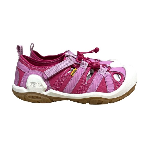 Keen Knotch Creek Sandal Quick Dry Bumper Toe Magenta Lilac Chiffon Girls Size 4 - Picture 1 of 7